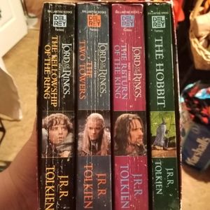 The Lord of the Rings and The Hobbit books